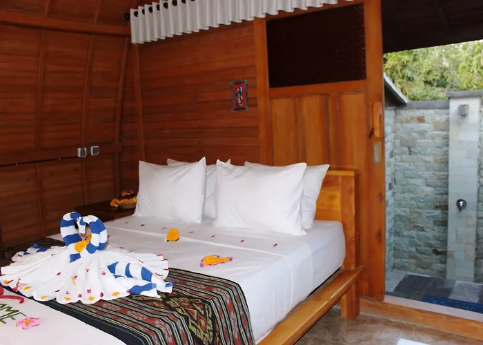 Kubu Padi Wooden House ホリデーパーク